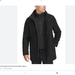 Men's Kenneth Cole Black jacket -sophisticated